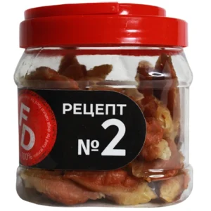 Лакомство For Dogs Рецепт № 2 Заячьи ушки с филе зайца, 500 г