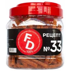 Лакомство For Dogs Рецепт № 33 Полоски из мяса индейки, 500 г