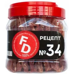 Лакомство For Dogs Рецепт № 34 Полоски из мяса утки, 500 г