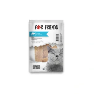 Лакомство For Friends для кошек Дольки из макрели, 50гр