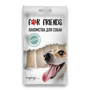 Лакомство For Friends для собак кость жилованная натуральная 2", 5 см. 5 шт